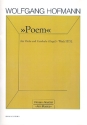 Poem Werk H75L fr Viola und Cembalo (Orgel)