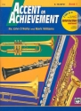 Accent On Achievement vol.1 (+Online Audio) for band (en/dt) trumpet in b flat (engl. Ausgabe mit deutschsprachigem Einlegeblatt)