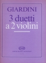 3 duetti op.2 per 2 violini