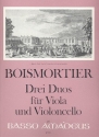 3 Duos fr Viola und Violoncello Stimmen