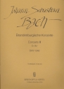 Brandenburgisches Konzert G-Dur Nr.3 BWV1048 fr Streicher Kontrabass (Violone)