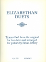 Elisabethan Duets for 2 guitars