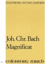 Magnificat C-Dur fr gem Chor und Orchester Partitur