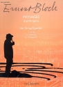 Paysages (landscapes) for string quartet score and parts