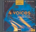 4 Voices CD 5 zum Chorbuch mit Vokalaufnahmen