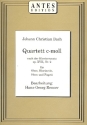 Quartett c-Moll op.17,2 für Oboe, Klarinette, Horn und Fagott Partitur und Stimmen
