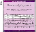 Matthus-Passion BWV244  2 CDs Chorstimme Alt/Chorstimmen ohne Alt