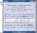 Messe h-Moll BWV232 2 CDs Chorstimme Tenor und Chorstimmen ohne Tenor