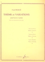 Thme et variations pour basson et piano