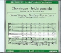 Sinfonie d-Moll Nr.9 und Chorfantasie c-Moll op.80 CD Chorstimme Ba und Chorstimmen ohne Bass