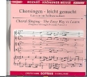 Messe C-Dur KV317 CD Chorstimme Sopran und Chorstimmen ohne Sopran