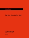 Partita 'Aus tiefer Not' fr Orgel