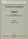 Orchesterstudien Fagott Band 5 fr Fagott