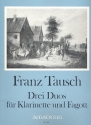 3 Duos op.21 fr Klarinette und Fagott Stimmen