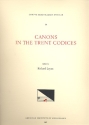 Canons in the Trent Codices