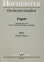 Orchesterstudien Fagott Band 6 Opern