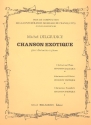 Chanson exotique pour clarinette et piano