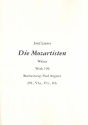 Die Mozartisten op.196 fr 2 Violinen, Viola, Violoncello und Kontraba, Stimmen