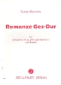 Romanze Ges-Dur op.44,2 fr Saxophon in Es (A/B) und Klavier