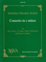 Concerto c minor for oboe, strings and bc for oboe and piano