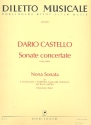 NONA SONATA FUER 2 VIOLINEN (BFL), FAGOTT ODER CELLO UND BC SONATA COCNERTATE LIBRO PRIMO