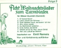8 Weihnachtslieder zum Turmblasen Band 2 fr Blechblserquartett oder -quintett