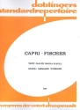 Capri-Fischer: Einzelausgabe fr Gesang und Klavier mit Akkord-Bez.