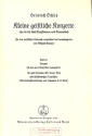 Kleine geistliche Konzerte Band 10 fr 2 Soprane, Alt, Tenor, Ba und 5-stg. Kapellchor