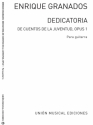 Dedicatoria de cuentos de la juventud op.1 para guitarra