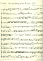 Brandenburgisches Konzert Nr.2 F-Dur BWV1047 fr Altblockflte, Oboe, Trompete, Violine, Streicher und Bc Trompete solo