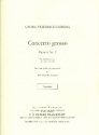 Concerto grosso op.6,2 fr 2 Violinen, Violoncello, Streicher und Bc Cembalo