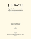 SINGET DEM HERRN EIN NEUES LIED MOTETTE BWV225 FUER 2 GEM CHOERE VIOLA