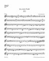 Jesu meine Freude BWV227 Motette fr gem Chor (SSATB) Violine 3 (Viola 1)