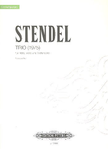 Trio fr Flte, Viola und Violoncello Partitur