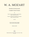 Sonate C-Dur KV263 fr 2 Violinen, 2 Trompeten, Orgel, Violoncello und Kontraba,  Trompete 1
