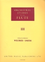 Orchestral studies for the flute - book III, modern french works