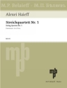 Streichquartett Nr.1 (1951) fr Streichquartett Partitur und 4 Stimmen