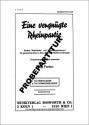 Ein vergn�gte Rheinpartie f�r gem Chor und Klavier Partitur (dt)