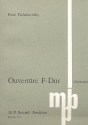 Ouvertuere F-Dur Zweite Fassung fr groes Orchester, 1866 Studienpartitur