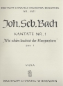 Wie schn leuchtet der Morgenstern Kantate Nr.1 BWV1 Viola