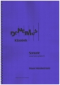 Sonate 1943 voor twee Piano's Partitur