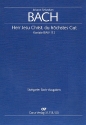 Jerr Jesu Christ, du hchstes Gut Kantate Nr.113 BWV113 Klavierauszug