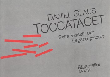 Toccatacet - 7 versetti  per organo piccolo