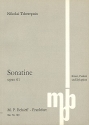 Sonatine op.61 fr Blser, Pauken und Xylophon Studienpartitur