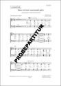 Wenn wir heut' auseinandergeh'n fr SATB Chor und Klavier Partitur (dt/en)