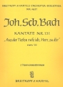 Aus der Tiefe rufe ich Herr Kantate Nr.131 BWV131 Harmonie
