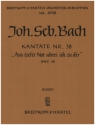 Aus tiefer Not schrei ich zu dir Kantate Nr.38 BWV38 Violoncello / Kontrabass