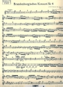 Brandenburgisches Konzert Nr.4 G-Dur BWV1049 fr 2 Blockflten, Violine, Cembalo und Streicher Violine 1