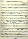 Brandenburgisches Konzert Nr.4 G-Dur BWV1049 fr 2 Blockflten, Violine, Cembalo und Streicher Violine 2