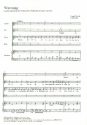 Warnung fr gem Chor und Klavier Partitur (dt)